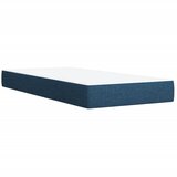  Krevet s oprugama i madracem plavi 80x200 cm od tkanine | shoptok.hr