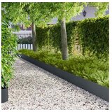 vidaXL Ograda oko Travnjaka 10 kom. 100 x 18 cm Čelik Antracit - Antracit 10 18 cm | shoptok.hr