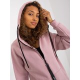 RUE PARIS Sweatshirt-AP-BL-AP-3004.32-dark pink | Shoptok.si
