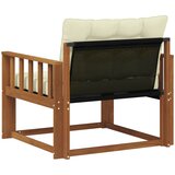  Set vanjskih sofa Čvrsto drvo akacije i Textilene Prirodna | shoptok.hr