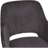 MID.YOU NASLANJAČ, les, kovina, tekstil siva | Shoptok.si