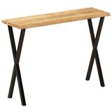  Konzolni stol sa živim rubom 105x33x76 cm masivno drvo manga | shoptok.hr