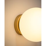 Kave Home Bela/v zlati barvi stenska svetilka ø 15 cm Brisia – | Shoptok.si