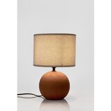 YES EVERYDAY Stolna lampa keramička boja terakote s tekstilnim sjenilom (visina 32 cm) Irvin – | shoptok.hr