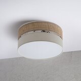  plafonsko svetlo sirja double boho 2xE14/15W/230V prečnik 35 cm bež/krem | Eponuda.com