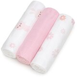 T-TOMI TETRA Cloth Diapers HIGH QUALITY plenice iz blaga Bunnies 70x70 cm 3 kos Cene