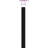  Radno uže crno 3 mm 100 m poliestersko | shoptok.hr