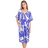 Isla Bonita By Sigris Duga Midi Haljina Plava | shoptok.hr
