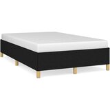  Za krevet crni 120 x 200 cm od tkanine | shoptok.hr