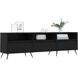 TV ormarić crni 150x30x44,5 cm od konstruiranog drva | shoptok.hr