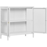 House Nordic Bela kovinska vitrina 80x80 cm Dalby – | Shoptok.si