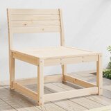 Maison Chic Vrtni kavč - Zunanji kavč trdna borovina, (22043541) | Shoptok.si