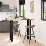 vidaXL Noge stolića za kavu crne 2 kom 40x(110-111) cm čelik | shoptok.hr