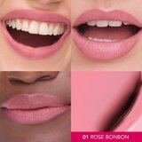 Bourjois Cloud Crème Velvet Matte tekući ruž s ultra mat efektom nijansa 05 Flirty Rose 3.1 ml | shoptok.hr