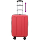 Kofer s zaključavanjem Crvena 34 x 23 x 55.5 cm ABS plastika | shoptok.hr