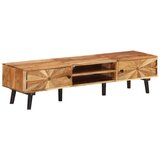 vidaXL ormarić 145 x 35 x 35 cm od masivnog bagremovog drva | shoptok.hr
