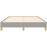  Okvir za krevet bez madraca svjetlosivi 140x200 cm od tkanine | shoptok.hr