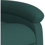  Masažni naslanjač temno zeleno blago, (20923252) | Shoptok.si