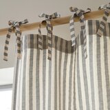 Pineapple Elephant Siva zavesa 140x183 cm Zanzibar Woven Stripe – | Shoptok.si