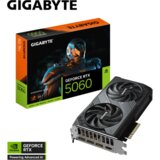 Gigabyte Grafična kartica GeForce RTX 5060 Windforce OC 8G, 8GB GDDR7, PCI-E 5.0 | Shoptok.si