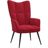 vidaXL Stol za sproščanje vinsko rdeč žamet, (20957087) | Shoptok.si