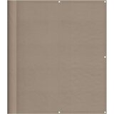  Balkonsko platno taupe 120x1000 cm 100 % poliestrski oxford | Shoptok.si