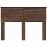  Uzglavlje s uzglavljem Smeđi hrast 135 cm Konstruirano drvo | shoptok.hr