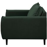 Ropez Tamno zelena baršunasti sofa 138 cm Juli – | shoptok.hr