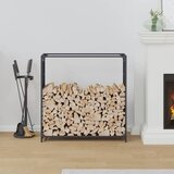  Stalak za drva antracit 90x28x90 cm Hladno valjani čelik | Eponuda.com