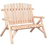  Vrtna klupa s 2 sjedala 119 x 85 x 98 cm masivno drvo smreke | Eponuda.ba