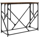  Konzolni stol boja hrasta 100x40x80 cm od konstruiranog drva | shoptok.hr