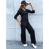 DStreet Spodnie damskie wide leg LAKELIFE czarne | shoptok.hr