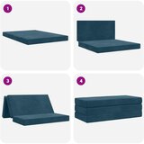 SOFA na razvlačenje 140 x 67 x 45 cm Plava | Eponuda.com