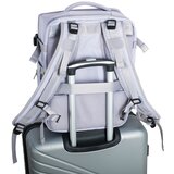Camry CR 6880 potni nahrbtnik 24 L – 40 × 20 × 30 cm, za prenosni računalnik 17", USB-A/USB-C, svetlo vijolična | Shoptok.si