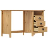  Radni stol Hill s 3 ladice 120 x 50 x 74 cm od masivne borovine | Eponuda.ba