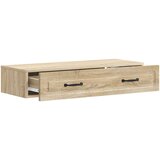 Stolna Stenska stranska miza Sonoma hrast 87,5 x 34,5 x 17 cm, (5000232371) | Shoptok.si