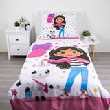 Jerry Fabrics Enojna bombažna otroška posteljnina 140x200 cm Gabby's Dollhouse "Confetti" – | Shoptok.si