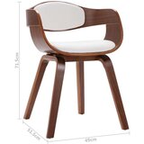 In Jedilni stoli 2 kosa ukrivljen les in umetno usnje | Shoptok.si