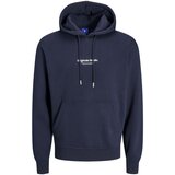 Jack & Jones muški duks sa kapuljačom 12241687, tamnoplavi Cene