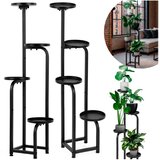 Metalni stalak za cvijeće 22,5 x 22,5 x 117 cm | shoptok.hr