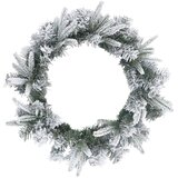 Mini božićno drvce 60 cm PVC i PE Zelena i bijela - Bijela 60 cm bez LED svjetala | shoptok.hr