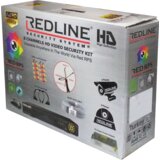 Redline Set za video nadzor, 8ch, 2.0Mpixel, Cloud - Gold CCTV 8, Crni | Eponuda.ba