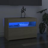 vidaXL TV ormarići s LED svjetlima 2 kom boja hrasta 60 x 35 x 40 cm Cijene