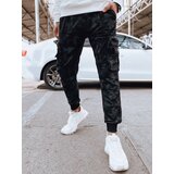 DStreet Spodnie męskie bojówki czarne | shoptok.hr