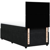 Box spring krevet s madracem crni 90x190 cm baršunasti | shoptok.hr
