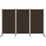 Furnova Paravan 3-delni rjav 260x180 cm, (21929704) Cene