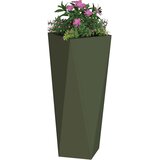  Sadilica 2 pcs Maslinasto zelena 30 x 30 x 75 cm Čelik | shoptok.hr