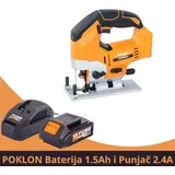 ubodna testera vlp 1320 + poklon fuse set baterija 1.5Ah + punjac 2.4A