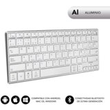 Subblim Teclado tipkovnice Advance Compact Silver, (20605884) | Shoptok.si