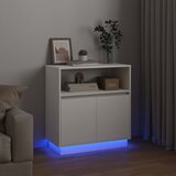  LED komoda Bijelo 71 x 34,5 x 75 cm Konstruirano drvo | shoptok.hr